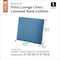 Classic Accessories Ravenna Back Cushion, Empire Blue, 21"x20"x4" 62-024-EMBLUE-EC - alternate 8