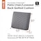 Classic Accessories Montlake Quilted Patio Cushion, Grey, 21"x20"x4" 62-024-GREY-EC - alternate 9