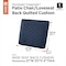Classic Accessories Montlake Quilted Patio Cushion, Navy, 21"x20"x4" 62-024-NAVY-EC - alternate 8