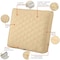 Classic Accessories Montlake Quilted Patio Cushion, Chamomile, 25"x22"x4" 62-028-CREAM-EC - alternate 9