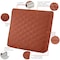 Classic Accessories Montlake Quilted Patio Cushion, Spice, 25"x22"x4" 62-028-QSPICE-EC - alternate 5