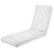 Classic Accessories Montlake Quilted Patio Cushion, Camomile, 80"x26"x3" 62-029-CREAM-EC - alternate 7