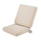 Classic Accessories Montlake FadeSafe Patio Chair Cushion, 3" Thick, Antique Beige 62-055-BEIGE-EC - alternate 1