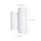 Nuvo Lighting 2-Light LED Small Up and Down Sconce Fixture White Finish 10W 120/277V 62/1141R1 - alternate 2