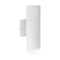 Nuvo Lighting 2-Light LED Large Up and Down Sconce Fixture White Finish 20W 120/277V 62/1143R1 - alternate 1