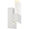 Nuvo Ellusion LED Small Wall Sconce - 15W Polished Nickel Finish with Seeded Glass 62/1501 - alternate 3