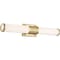 Nuvo Caper LED Vanity - Brushed Brass with Frosted Lens 62/1602 - alternate 3