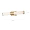 Nuvo Caper LED Vanity - Brushed Brass with Frosted Lens 62/1602 - alternate 6
