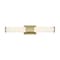Nuvo Caper LED Vanity - Brushed Brass with Frosted Lens 62/1602 - alternate 1