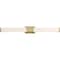 Nuvo Caper LED Vanity - Brushed Brass with Frosted Lens 62/1603 - alternate 2