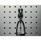 Triton Products 1/4 In. to 1/2 In. Hold Range Stainless Steel Standard Spring Clip for Stainless Steel LocBoard, PK3 63205 - alternate 2
