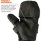 Proflex By Ergodyne Thermal Gloves, Synthetic Leather Palm, Fleece Lining, Black, S 816 - alternate 6