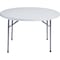 National Public Seating Round Folding Table, 48" W, 29-1/2" H, Blow-molded plastic Top, Speckled Gray BT-48R - alternate 2