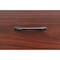 Lorell Office Drawer Transitional Pulls, Blk, PK2, Black, Aluminum Alloy, 4.5 in W, 1 in H, 0.4 in D LLR34345 - alternate 3