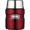 Thermos Stainless Steel Food Jar w/Folding Spoon, 16 oz., Cranberry SK3000CRTRI4 - alternate 2