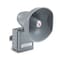 Federal Signal Signaling Device, Horn, Continuous, 24V DC, 0 to 110dB, Die-Cast Aluminum, Gray, Surface Mount 300GCX-024 - alternate 2