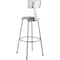National Public Seating Round Stool with Backrest, Height 30"Gray 6430B - alternate 4