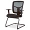 Lorell ErgoMesh Guest Chair, 27 in W 27.8" L 41" H, Adjustable, Mesh Seat LLR86202 - alternate 2