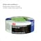 3M Painter's Tape, 48 mm W x 55 m L, 6.7 mil Thick, Green, Rubber Adhesive 401+ - alternate 15