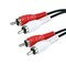 Monoprice Rca2 Plug/2 Rca Plug M/M Cable, 6 ft. 659 - alternate 4