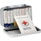 First Aid Only First Aid Kit and Housing, Metal 65 Components, 10 People Served 240-AN - alternate 9
