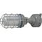 Nuvo LED Adjustable Vapor Tight Fixture - 20W - 5000K - Gray Finish - 100-277V 65/173 - alternate 5
