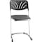 National Public Seating Square Stool with Backrest, Height 18"Black 6618B - alternate 5