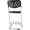 National Public Seating Square Stool with Backrest, Height 22"Black 6622B - alternate 8
