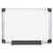 Mastervision Dry Erase Board, Melamine, 17 45/64 in, 23 39/64 in, Aluminum Frame, White, Matte MA0212170MV - alternate 2