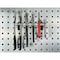 Triton Products 9 In. W Stainless Steel Multi-Ring Tool Holder for Stainless Steel LocBoard 66661 - alternate 2