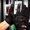 Klein Tools Mechanics Gloves, Fabric Palm, M, Black 40232 - alternate 2