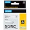 Dymo Label Tape Cartridge, Black/White, Labels/Roll: Continuous 18445 - alternate 5