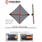 Eastern Metal Of Elmira Inc. MARO Roll Up, w/Case, 36"x36", FHA UWA C-36-MARO-FH-HD-UWA