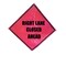 Eastern Metal Of Elmira Inc. Bright Pink Roll Up Sign, 48"x48", RLCA C-48-SBP-RLCA