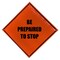 Eastern Metal Of Elmira Inc. Orange Roll Up, w/Case, 48"x48", FHA BPTS C-48-SBO-FH-HD-BPTS