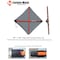 Eastern Metal Of Elmira Orange Roll Up, w/Case, 48"x48", FHA WS C-48-SBO-FH-HD-WS - alternate 2
