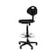 National Public Seating Polyurethane Task Chair, 22" to 32", No Arms, Black 6722HB - alternate 2
