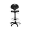 National Public Seating Polyurethane Task Chair, 22" to 32", No Arms, Black 6722HB - alternate 8