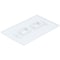 Monoprice WallPlate, Blank, 2 Hole, White 6727 - alternate 6