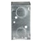 Raco Electrical Box, 16.5 cu in, Handy Box Type, 1 Gang, Galvanized Zinc, Rectangular Shape 674 - alternate 3