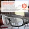 Ergodyne ODIN, Safety Glasses, Anti-Fog, Indoor/Outdoor Lens, Matte Black Frame, Full-Frame ODIN-AF - alternate 4