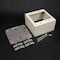 Legrand Device Box, 2400 Series, 2.75 in H, 4-3/4 in L, Ivory V2444-2 - alternate 2