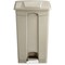 Safco 23 gal. Plastic Rectangular Trash Can, Beige 9923TN - alternate 6
