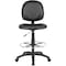 Boss B1690 Drafting Stool, Black Seat, Black Back, 25" W 25" L 49-1/2" H, Armless, Vinyl Seat B1690-CS - alternate 6