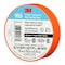 3M Vinyl Electrical Tape, 165 Temflex, 3/4 in W x 60 ft L, 6 mil Thick, Orange 165OR4A - alternate 5