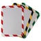 Tarifold Sign Holder, Red/White, 1/8 in. H, PK2 P194993 - alternate 6