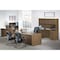 Lorell Pedestal Desk Hanging Pedestal, 15.5" D X 18.9" H, 15.5" W X PVC (Edge), Steel (Slide), Walnut LLR69987 - alternate 5