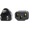 Tripp Lite Power Cord, 5-15P to C13, 10A, 18AWG, 1ft P006-001 - alternate 5