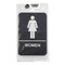 Tablecraft Braille Plst Sign, Women Restrm, ADA, 6"X9", 695634 695634 - alternate 2