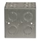 Raco Electrical Box, 45 cu in, Masonry Box Type, 2 Gangs, Galvanized Zinc, Rectangular Shape 696 - alternate 3